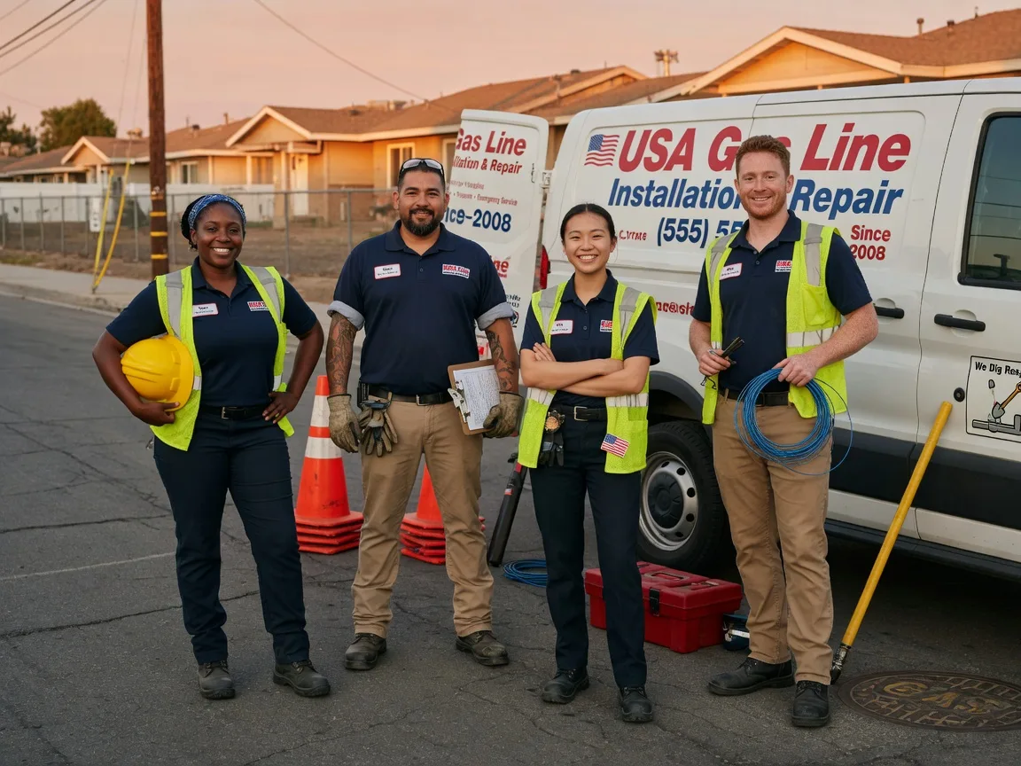 Gas Line Installation company in High View, WV